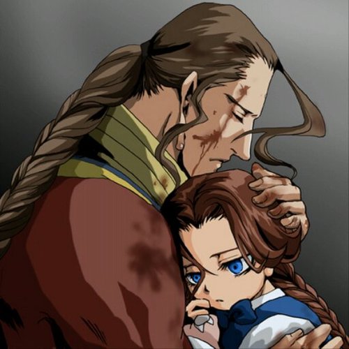 ... *brushes the hair of her doll, looking up before running away* (Capcom RP)