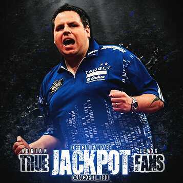 Official Twitter Fan Page For The True Fans Of The 2x PDC World Darts Champion & 2x World Cup Champion Adrian 'Jackpot' Lewis