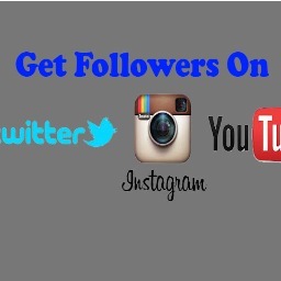 Instagram- GiveDaShoutout
Youtube- GetThemFollowers