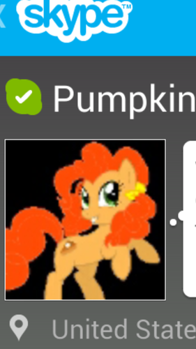Hia Im pumpkin spice. Im the little unknown sister of pinkie pie. Yes we are some crazy, party filled, sweets making ponies. :)