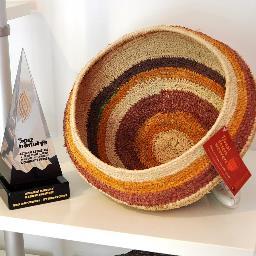 Tjanpi's profile picture. Tjanpi Desert Weavers is a not-for-profit Indigenous social enterprise of Ngaanyatjarra Pitjantjatjara Yankunytjatjara (NPY) Women's Council.