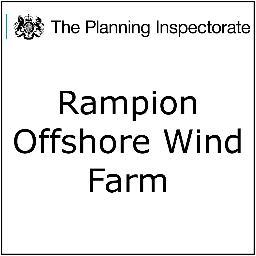 A Twitter channel of the Planning Inspectorate. This channel issues tweets for the Rampion Wind Farm application only. View our policy http://t.co/9k31wzgA2U