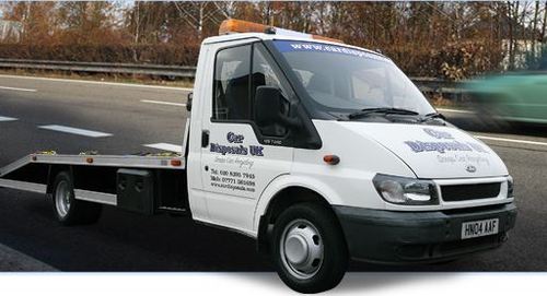 Car Disposals UK is a Professional Car & Van scrapping business.Get cash for scrap vehicles, 
24 hrs a day,7 days a week,365 days a year. 
Call 0208 395 7945