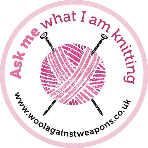 waweapons's profile picture. 7 mile long pink knit/crochet peace scarf in protest against nuclear weapon Trident - hundreds of people worldwide contributing: join us! #pinkpeacescarf