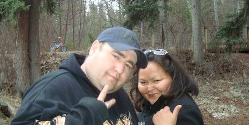 I live in whitehorse yukon with my wife Joanne