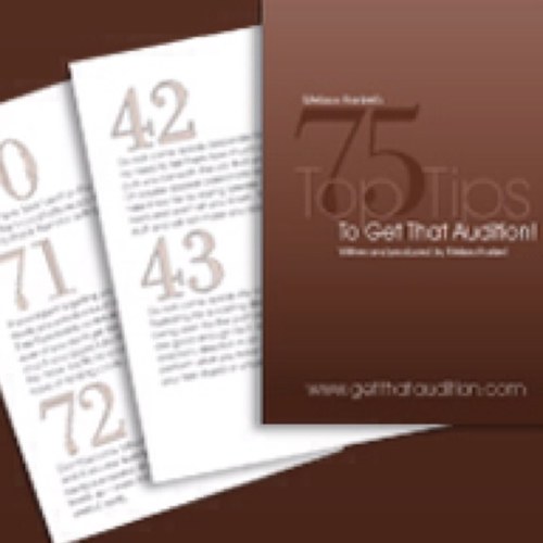getthataudition's profile picture. 'Get That Audition' is an essential guide for actors, it contains 75 inside top tips that will help you nail your auditions! Available at: