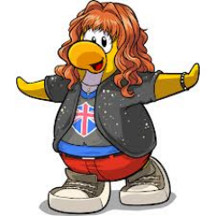 Cece Oficial do Club Penguin minhas melhores amigas são a Rocky e a Cadence me encontre na ilha e conquiste selo adoro dançar com minhas amigas. Obrigada Cece!