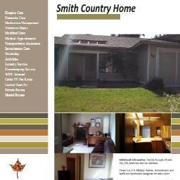 SmithCountryHme's profile picture. CA Regulated Residential Care Home for Elderly. Our caring staff guarantees the safety and comfort of your loved ones.Veteran owned Ph:916-226-0210