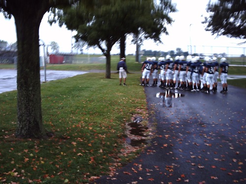 Cougar High School Football Team. 2008 Division Playoffs