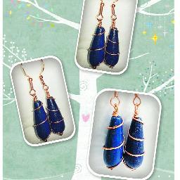 Fabulous hand-wrapped jewelry items. Casual, Fun, Elegant, and more! Stop in over to my Etsy shop! I take commissions!
