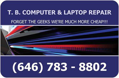 TBCompConslut's profile picture. Starting my company after working for SEVERAL corporate organizations, I find customer loyalty to be very important & WE WILL provide the best customer service