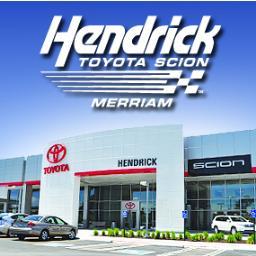 Hendrick Toyota Scion Merriam 
(913-831-0800) is one of the Kansas City's largest Toyota dealerships and state-of-the-art, certified service & parts center.