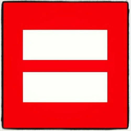 EqualityInternational. It doesn't matter if your Gay, straight, black, white, disabled, male, female, adult or child we are all human and we are all equal.