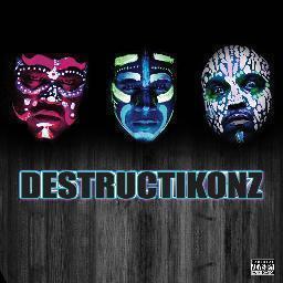 The Destructikonz is a group consisting of Floe Montana, Reflective Intelligence, & Wyzdom. Hailing from Sacto., CA. http://t.co/S0dnclv5 #DKONZ #EBE