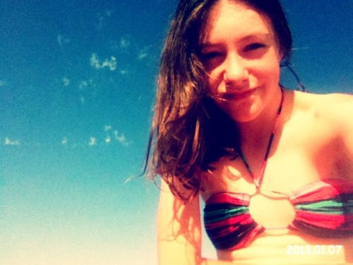 keep looking my way, my head held high, you wanna bring me down? I dare you to try
