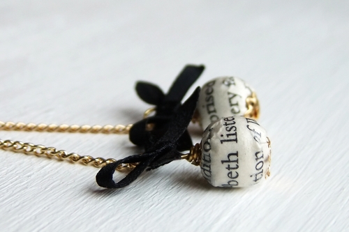 Handmade jewellery from Nelli, an undergraduate at Oxford and lover of all things pretty!