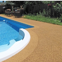 Banner Lane is a proud installer of Rubaroc safety surfacing.  Rubaroc is ideal for pools, splash pads, playgrounds, garage floors, and many more!