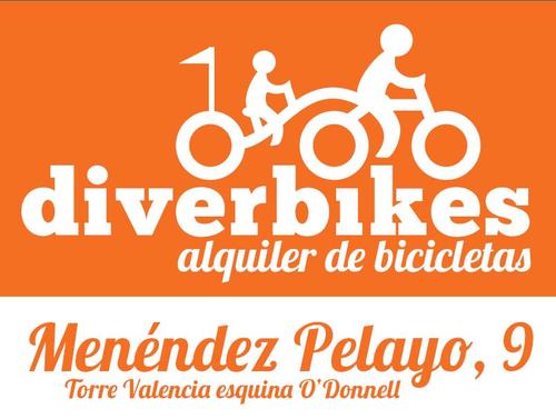 Alquiler de bicicletas DIVERTIDAS en el Retiro. Av. Mendendez Pelayo 9 (esquina Odonnel: Torre de Valencia). Ven a conocernos y lo pasarás genial!!!!!