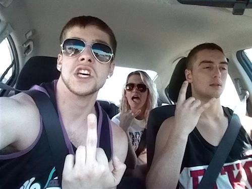 Party hard, everyday warrior.