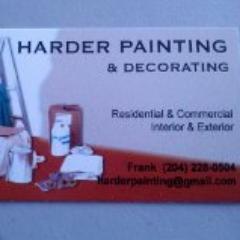 HarderPainting's profile picture. Red Seal Journeyman Painter over 35 years experience free estimates.