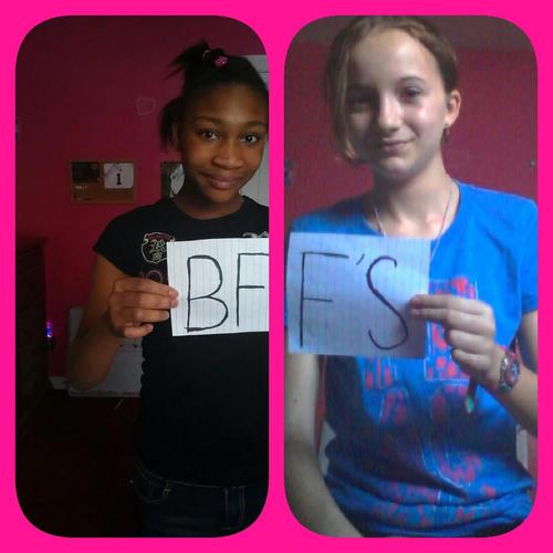 me and my bff chilling