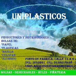 DISTRIBUIDORES DE BOLSA PLASTICA, PAPEL, ALUMINIO Y MANIJA EN TODOS LOS COLORES Y DISEÑOS.