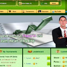 NO 1 Virtual Stock Trading Facebook application with Avatar Builder
