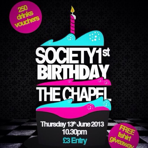 Thursdays in Stratford have never been better. Phenomenal drinks offers, awesome themes, incredible music! Join the Society - enjoy your youth while you can!