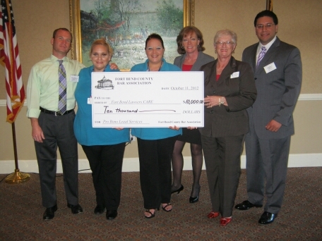 To provide low-income Fort Bend County residents with equal access to justice through volunteer lawyers.
