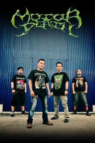 Brutal Death Metal from Bandung, Indonesia. We are:


- Yana : Guitar
- Arief: Guitar
- @Ratno_dkv : Bass - Vocal
- Hendra : Drum