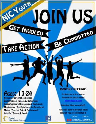 NIC Youth is a series of special events and activities for New Canadians that are planned BY youth FOR youth.
