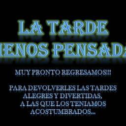 Programa de radio, conducido por @AngelNendivei y... (?)
Dentro de muy poquito estamos nuevamente junto a vos, para alegrarte la tarde!!