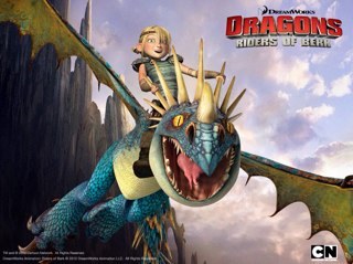 I am Astrid, My dragon is Stormfly (Deadly Nadder).