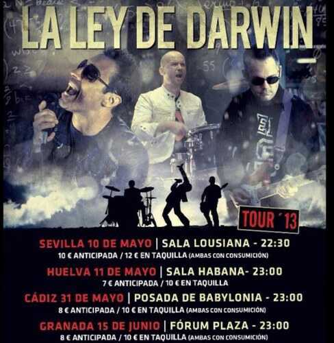 Apoyando al grupo La Ley De Darwin que está revolucionando el mundo de la Música