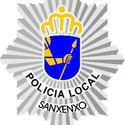 Twitter oficial de la Policía Local de Sanxenxo.