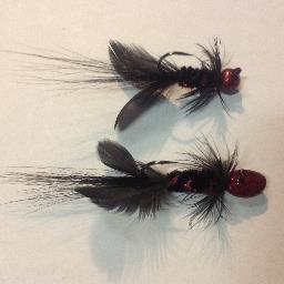 Bill & Lori - Owners of Haggerty Lures. We hand-tie Fishing Lures for all types of fishing. Marabou Jigs our specialty.