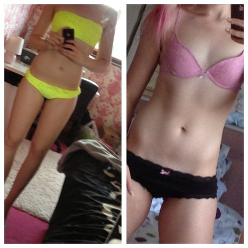 I'm 17 and a little miss fitness freak ;) train insane or remain the same...
