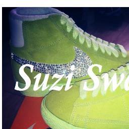 We are a Liverpool based boutique selling bespoke Converse,Nike Blaze & more. We crystalise using Genuine Swarovski crystals. Add us on facebook Suzi Swarovski