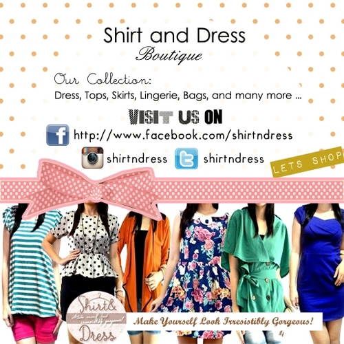 Trusted seller since 2009! All items are READYSTOCK! Instagram: shirtndress | Contact us: +6287770717694 / 2566D47C