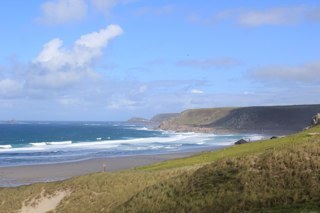 enjoying the outdoor life , surfing and my VW van , life is good
