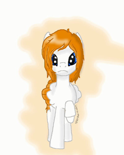 [Looks up] I like ladybirds.[looks away] {#MLP #RP #OC} {Writer: @Prawn_Princess}