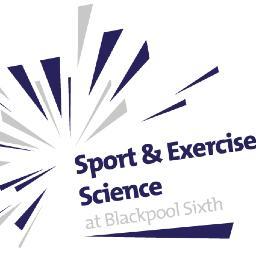 ses_b6fc's profile picture. Blackpool Sixth Form College's Sport & Exercise Science official twitter page