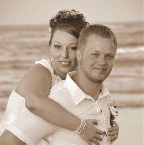 I am married to Troy. I am a first grade teacher!