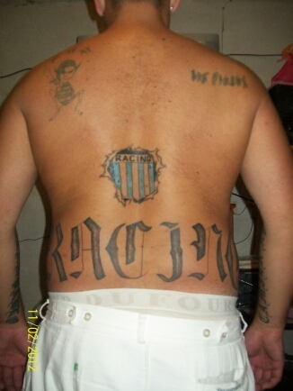 hincha de racing a muerteee