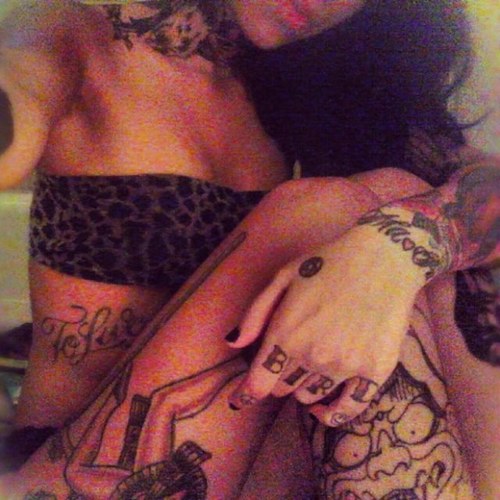 Tattoos|snapbacks|piercings. Give me your young mind, let me use you up tonight. [sassy and classy bitches]