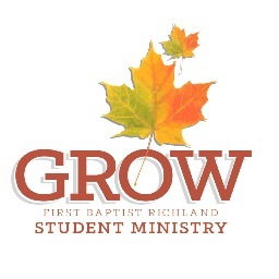 First Baptist Richland Youth Ministry! Spreading the Gospel. Serving Others. Growing.