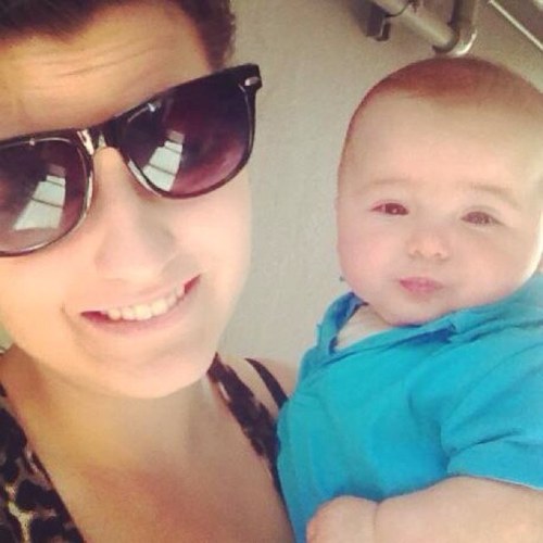 19. Single Mother. Due 12/18/12 with my baby boy Kaidyn(: