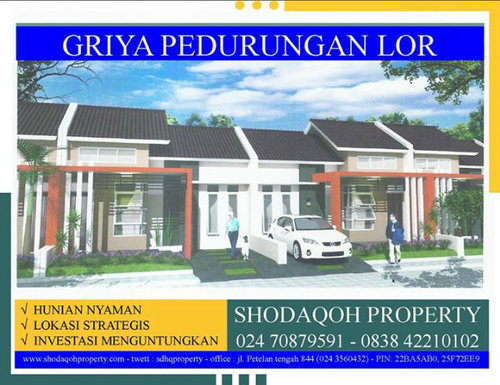 Official Twitter  shodaqoh property   Info jual - beli  property di kota Semarang. CP : 2667fc8e  / 25F72EE9 / 024-70879591 / 083842210102.