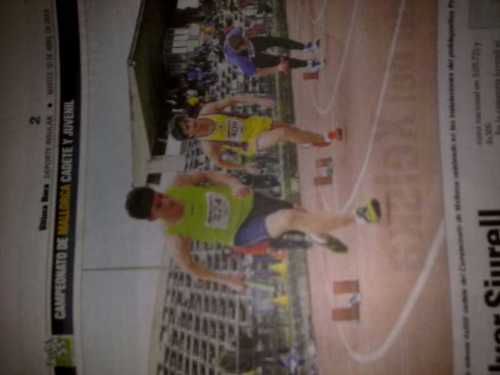 Atletismo y skimboard
