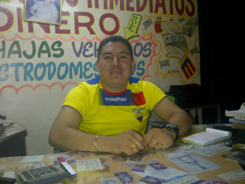 Orgullosa mente Ecuatoriano Manabita fiel hincha de los dos Barcelona